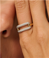 Ringe Ti Sento Milano Dame in Silber 12228ZY/54 - 12228ZY/54